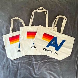 Aviator Nation Venice Canvas Tote Bags